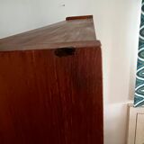 Vintage Scandinavian teak bookcase