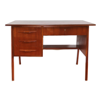 Scandinavian vintage teak desk 1960