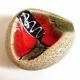 Ashtray or pocket emptier signed 60s Width 15.5 cm