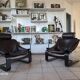 Pair of Kroken armchairs by Ake Fribytter for Roche Bobois