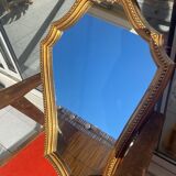 Louis XV shell beaded mirror