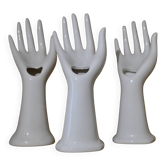 Set of three soliflore hands