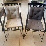 Handmade wrought iron chair