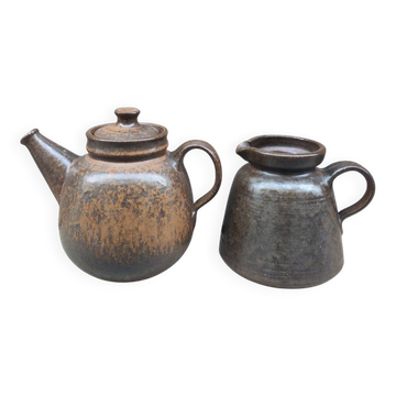 Teapot and jug by Rudi Stahl