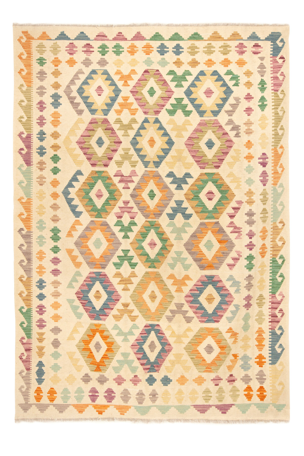 Kilim Afghan Pashtun 233 x 164 cm