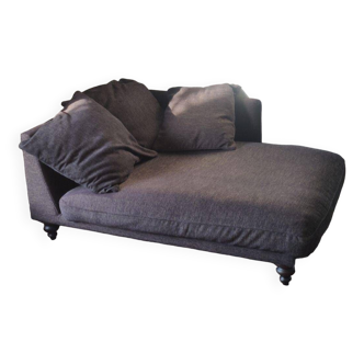 Lazare chaise longue anthracite