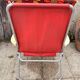 Vintage 1970s Kettler folding chair – pop floral print & structure