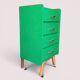 Commode vintage pieds compas 1960