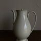 Creil and Montereau neo-classical Directoire coffee pot in fine earthenware circa 1800