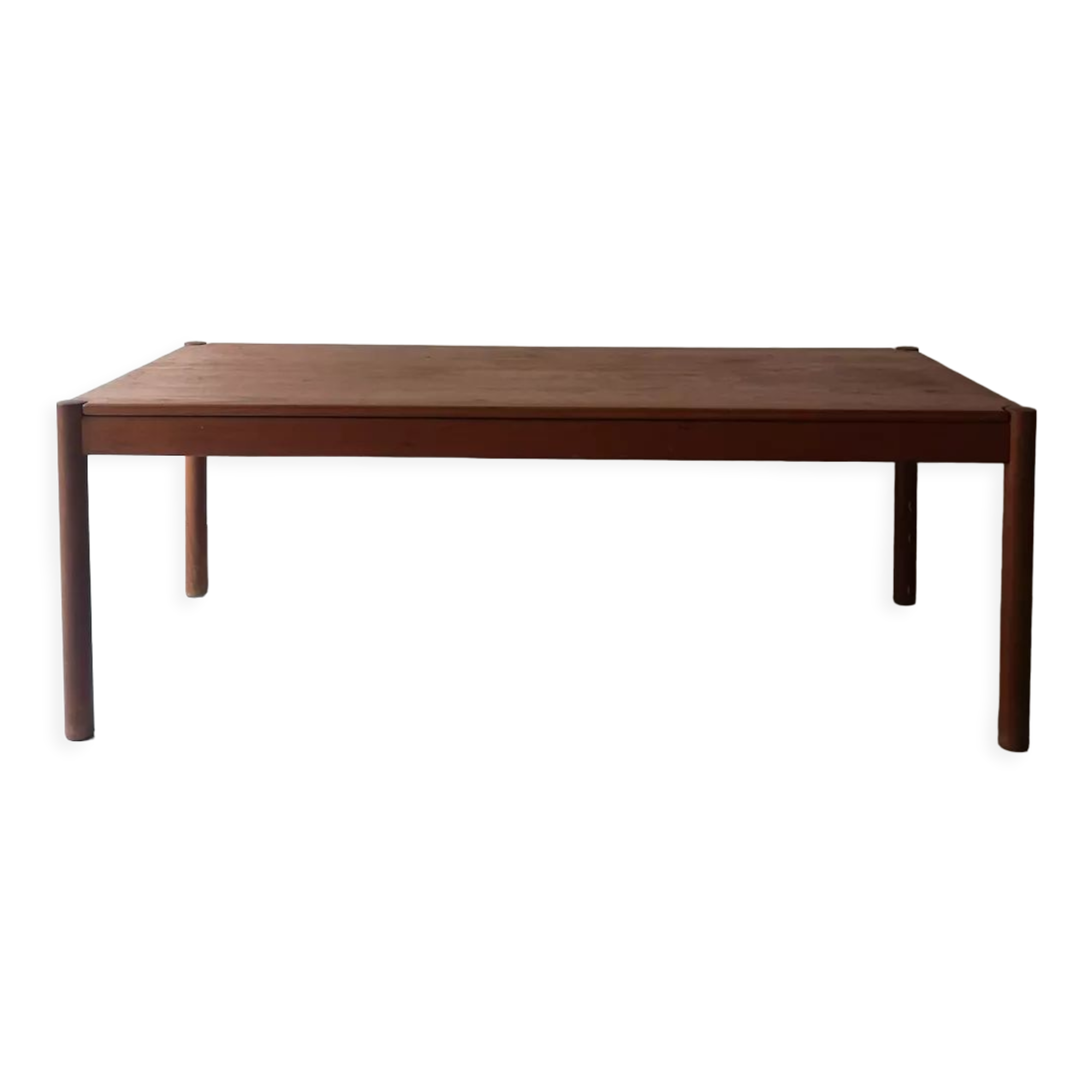 Large Scandinavian teak coffee table M.Olesen, Denmark 1970