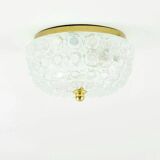 Mid-Century Diamond Glass Ceiling Light or Wall Light by H. Tynell, 1960s