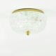 Mid-Century Diamond Glass Ceiling Light or Wall Light by H. Tynell, 1960s