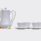 Coffee set porcelain vintage Winterling 9 pcs