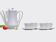Coffee set porcelain vintage Winterling 9 pcs