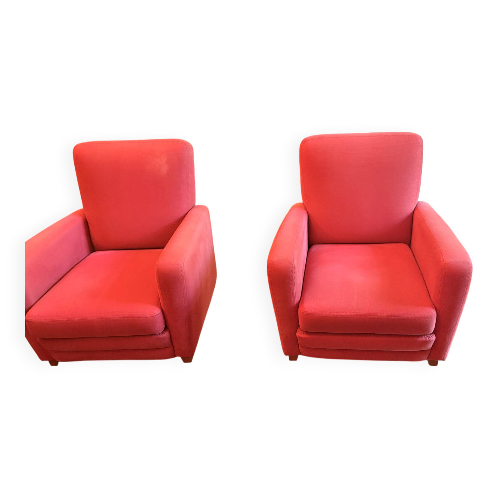 Fabric armchair