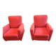 Fabric armchair