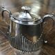 English silver plated sugar bowl
