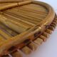 Rattan tray, vintage 1970
