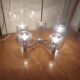 Pendant light, vintage chandelier from the 70s, Delmas
