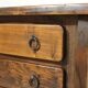 Commode brutaliste en orme Aranjou - Année 60