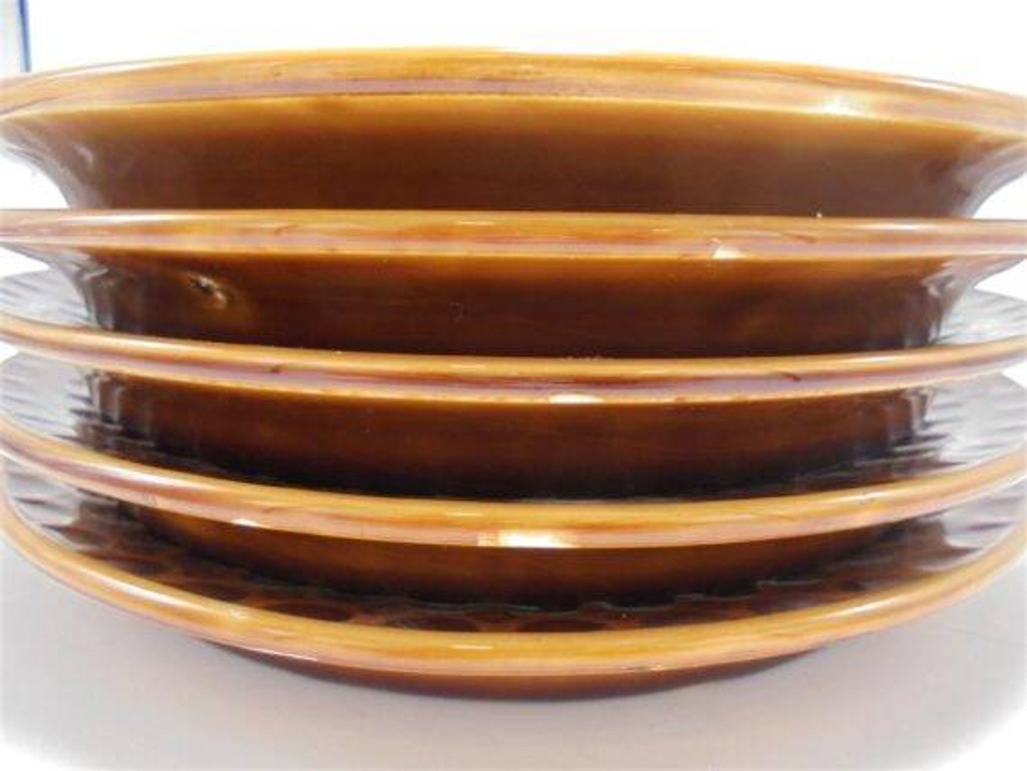 Série de 5 assiettes sarreguemines