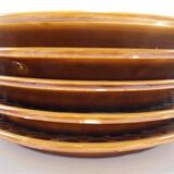 Set of 5 Sarreguemines plates