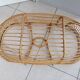 Baby rattan baby couffin