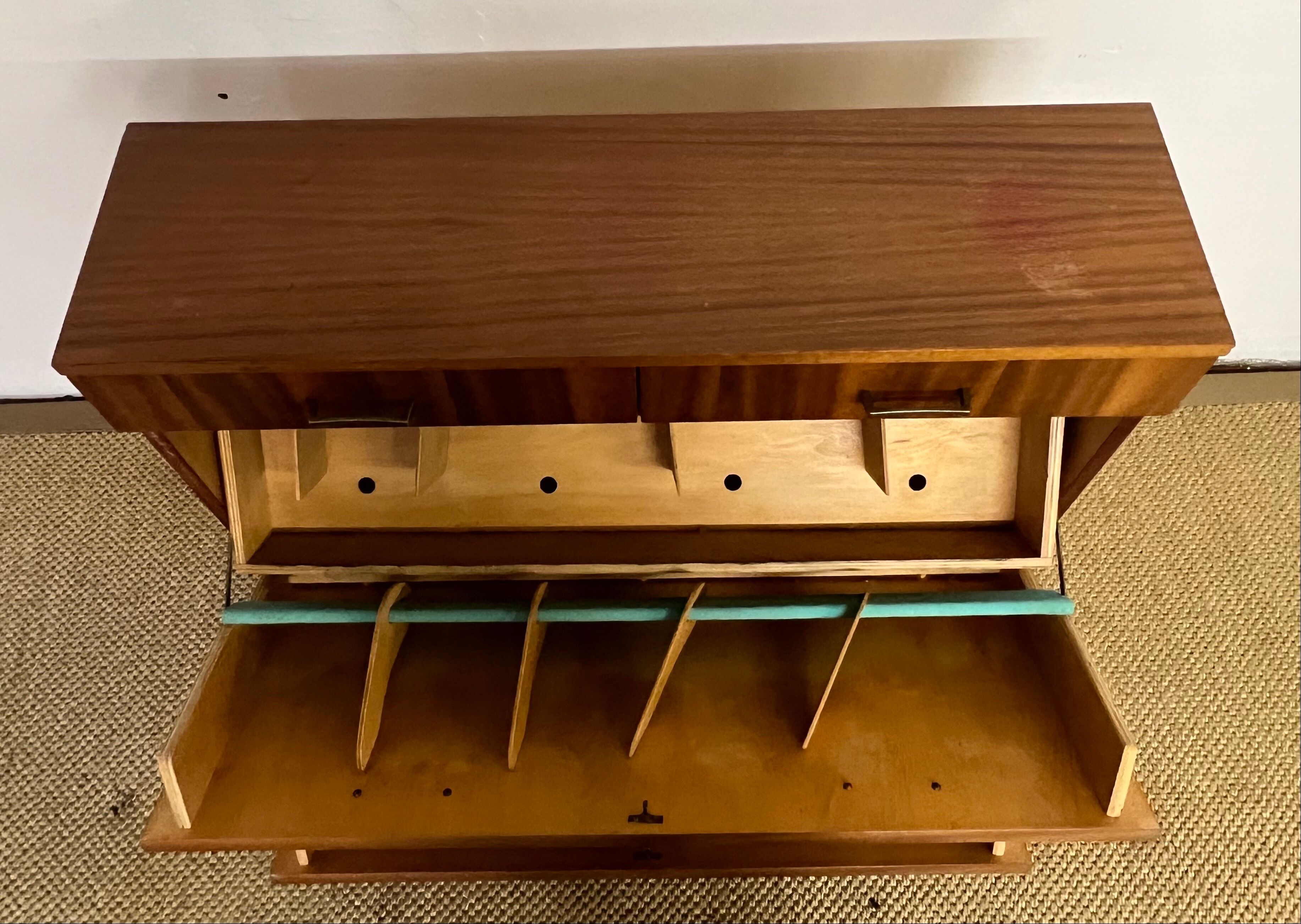 Vintage shoe cabinet