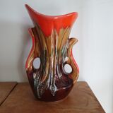 Vase with vallauris handles