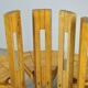 LAUKAAN PUU / brutalist pine dining table chairs “Rantasipi” / Finland 70s