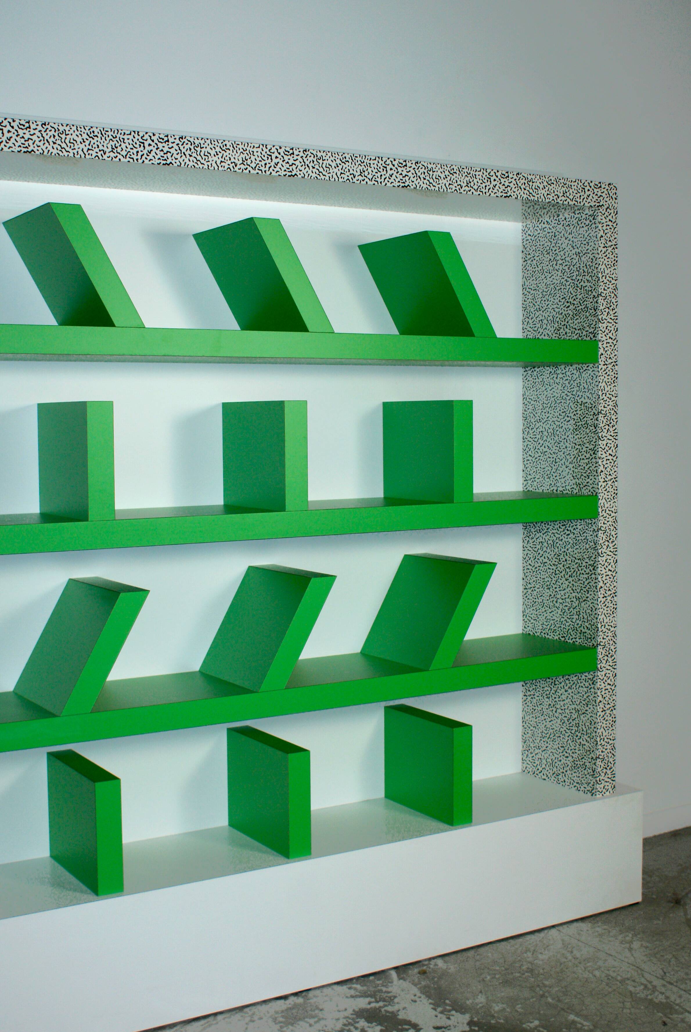 Suvretta bookcase by Ettore Sottsass for Memphis Milan, 1981