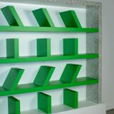 Suvretta bookcase by Ettore Sottsass for Memphis Milan, 1981