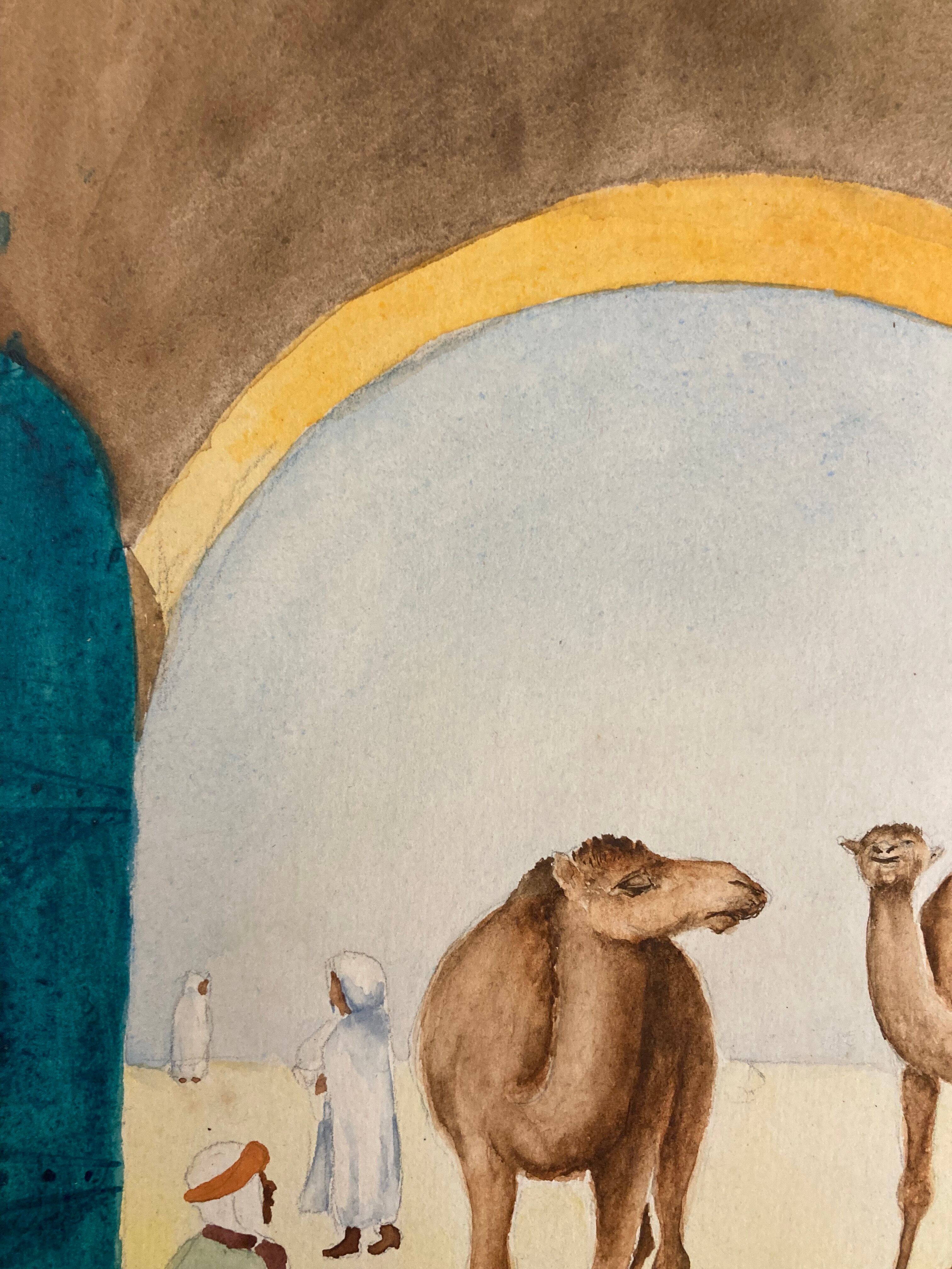 Aquarelle vintage