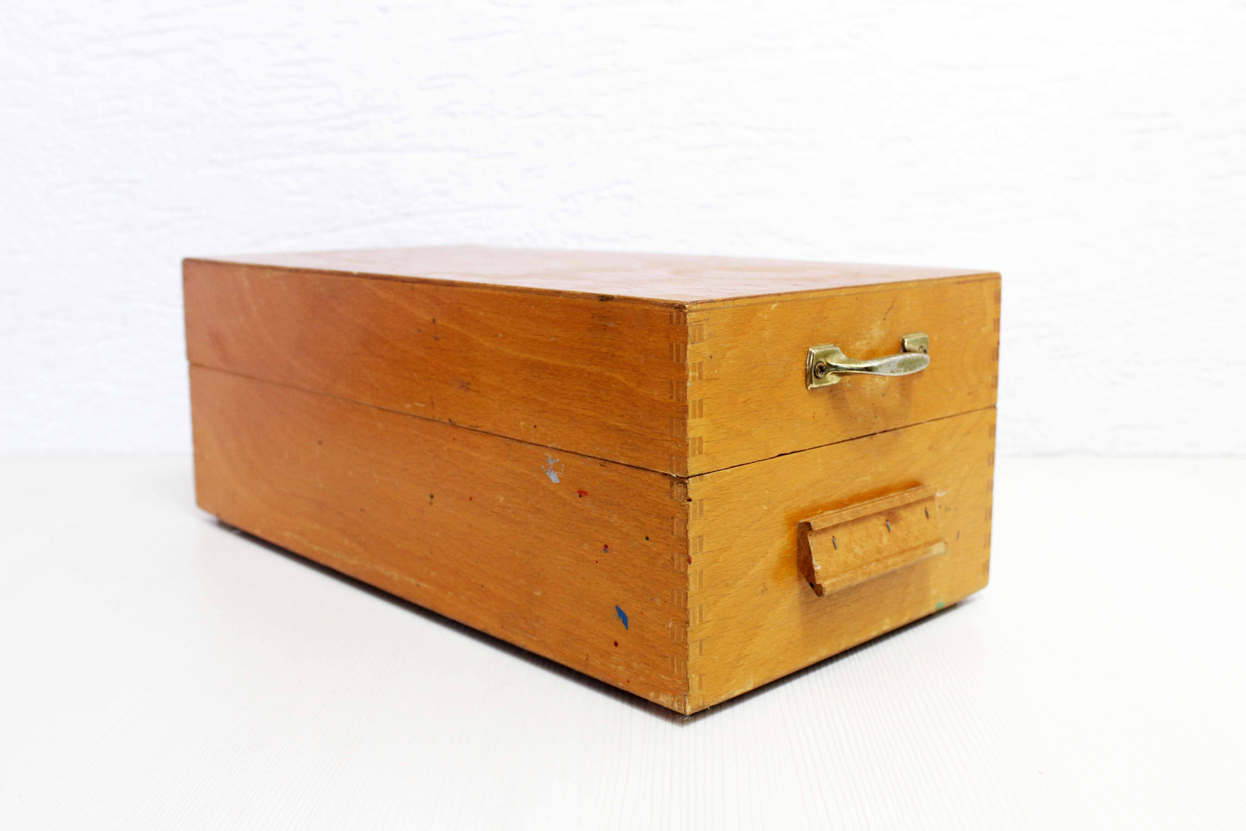Vintage filing box