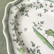 Plat ovale chantourné en faïence de Martres-Tolosane, XIXe siècle