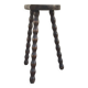 Turned wooden tripod stool 1960