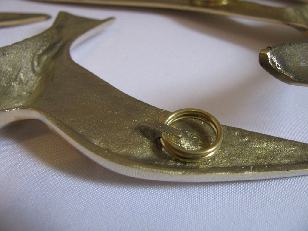Wall Decoration Set 6 X Seagull / Swallow / Bird. Brass 70 / 80s