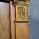 Large antique mahogany wardrobe with mirror – Empire style / 20th century