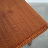 Table basse en teck, design danois, années 1970, production : Danemark