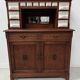 20th century natural wood kitchen spice rack