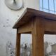Table de ferme chêne doré 160cm