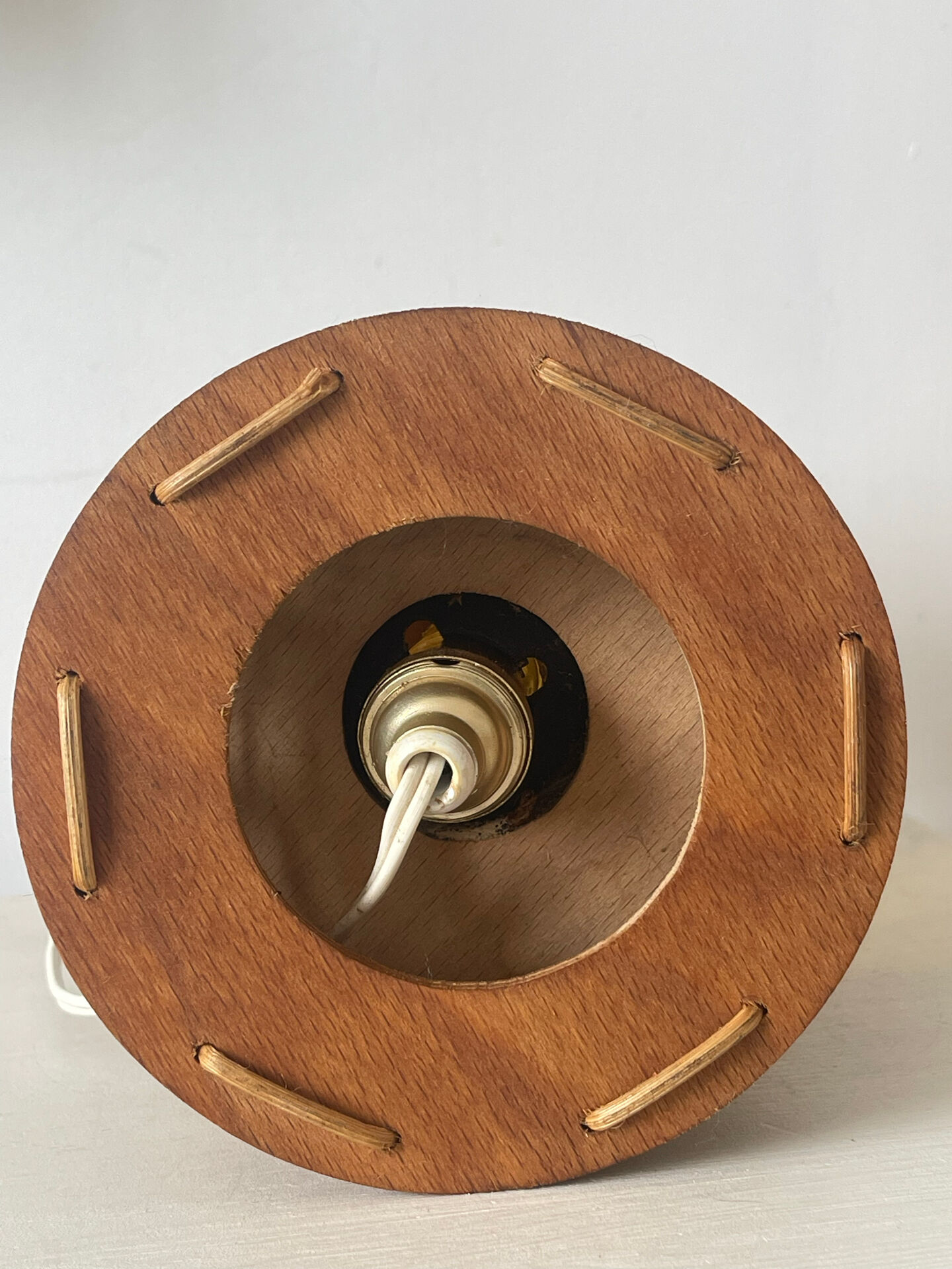 Lampe artisanale 1970