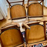 4 vintage chairs by WH Klein circa 1960.