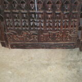 Old Dogon attic door