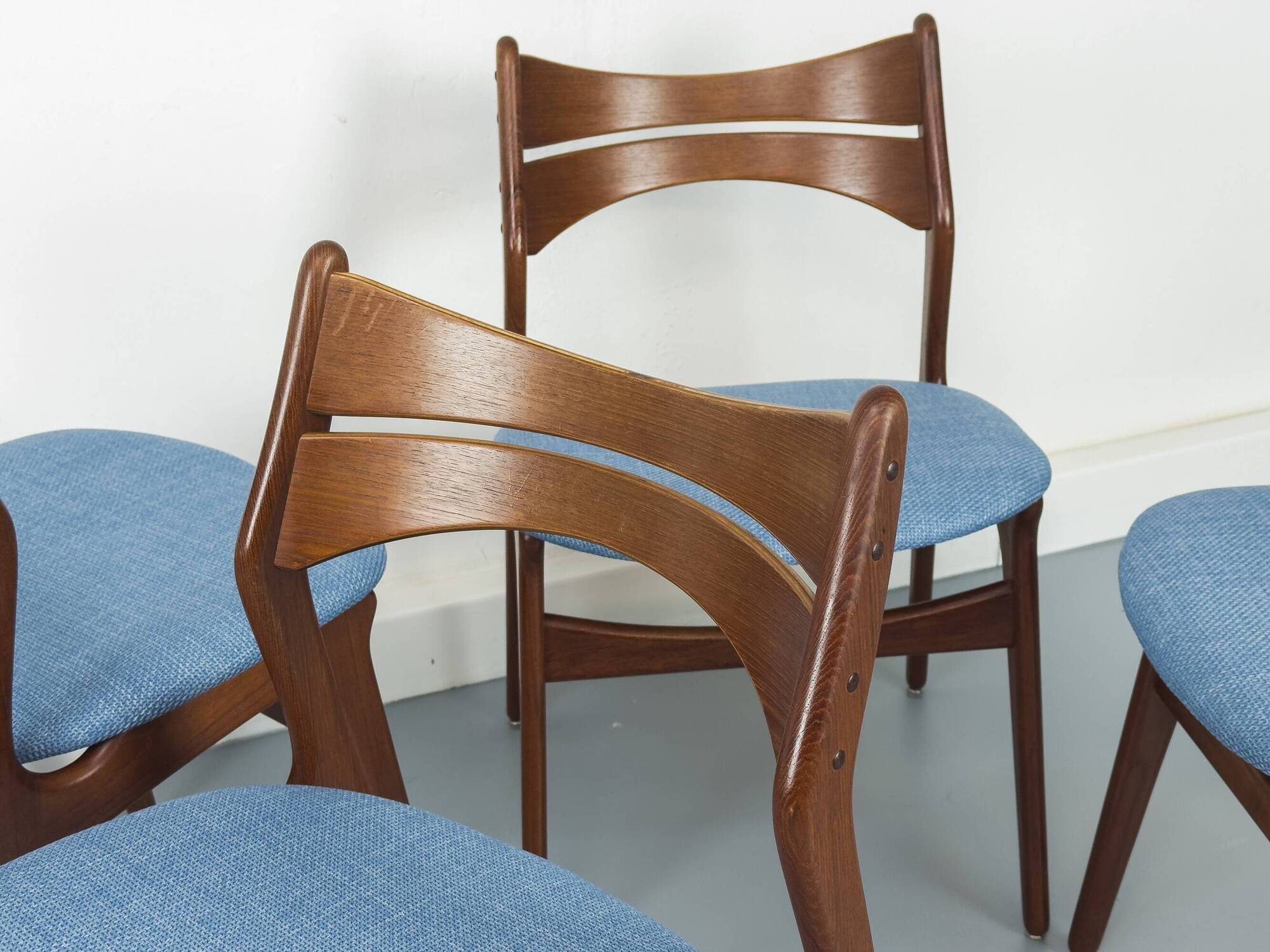 Set of 6 Teak Dining Chairs by Erik Buch for Chr. Christensens Møbelfabrik