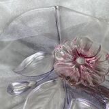 Molded glass fruit bowl