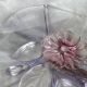 Molded glass fruit bowl