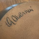 Large ceramic salad bowl by Veronique Heintz