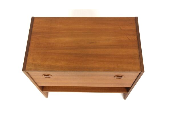 Commode scandinave en teck 'Domino'' Arne Wahl-Iversen, Möbel-Ikéa, Suède, 1960