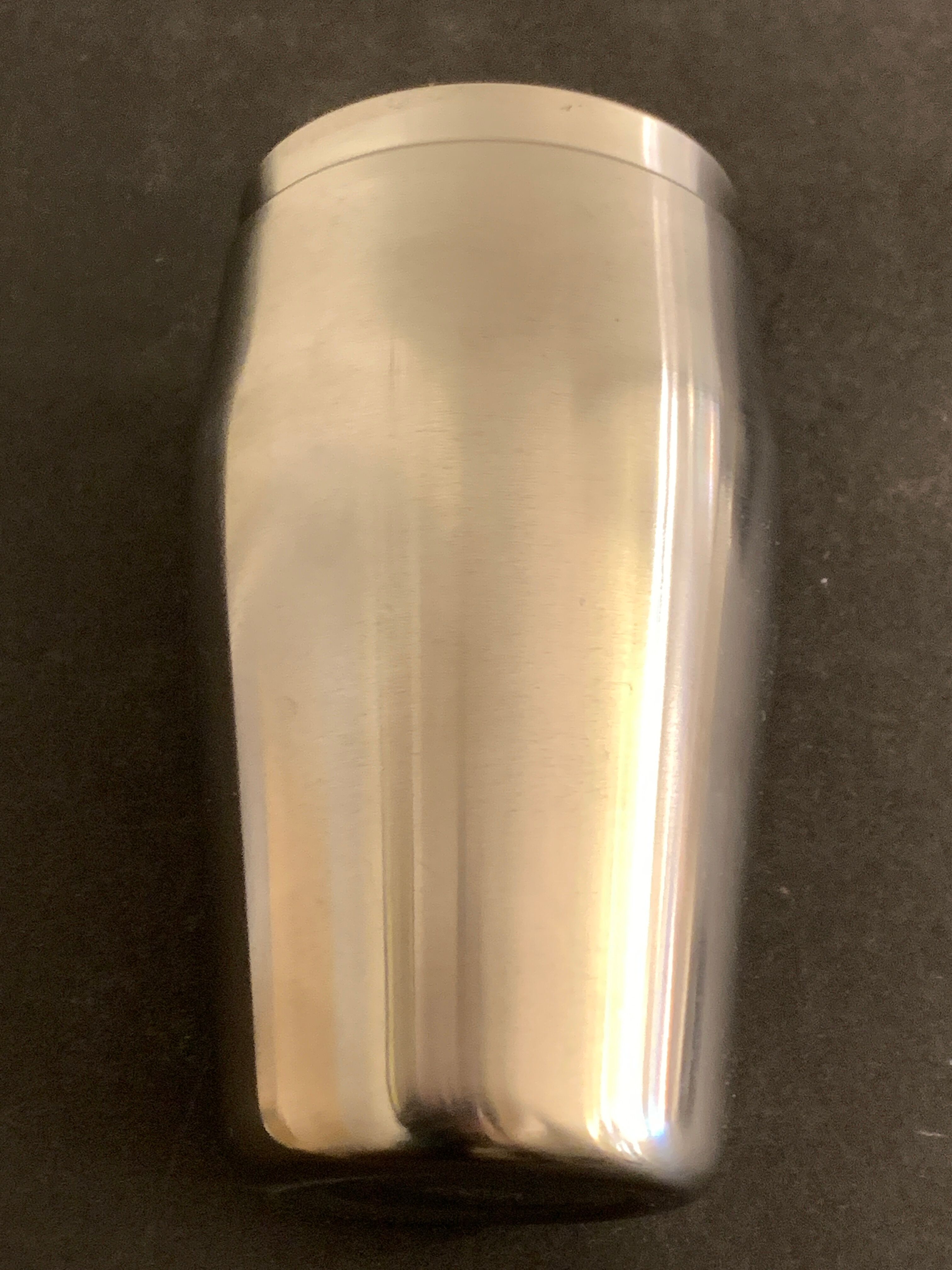 Italian stainless steel shaker Alessi, Massoni and Mazzeri design